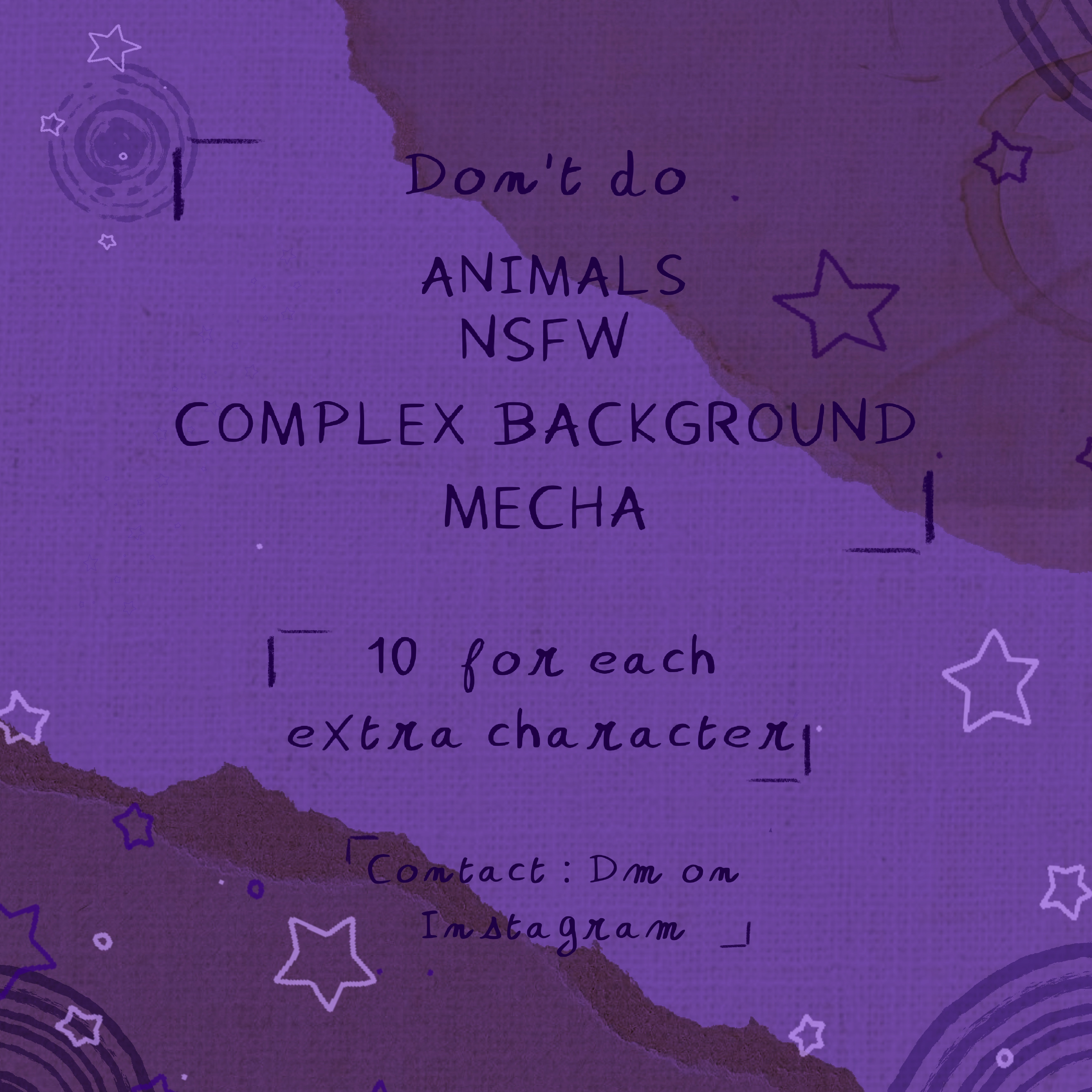 Illustration digitale mi-corps nocturne par TheDeadeDane – dreamy character art commission