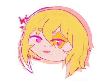 Portrait digital pastel 16 par TheDeadeDane – paysage onirique pastel