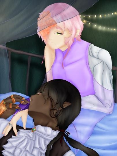 Portrait digital pastel 09 par TheDeadeDane – fantasy portrait commission